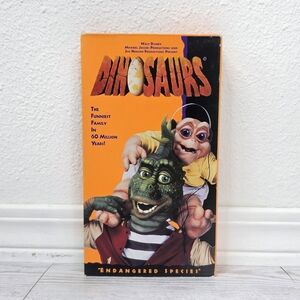 VTG Dinosaurs Endangered Species VHS Dino Volume 3 90s Vintage